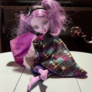 Monster High purple doll (Barbie size)